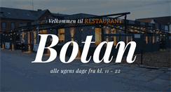 Desktop Screenshot of botan.dk